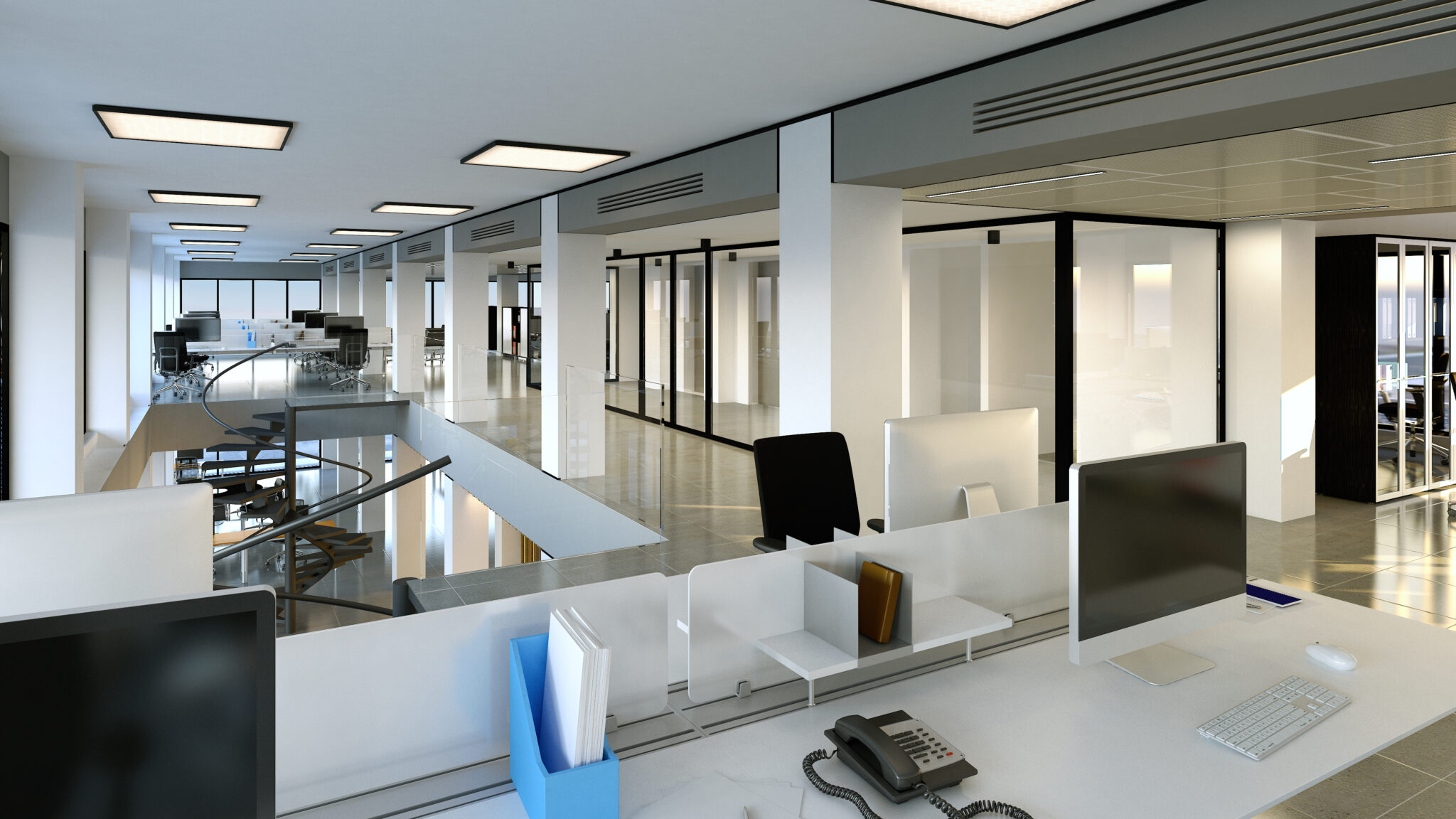 3D Visuals of commercial building for local architect 