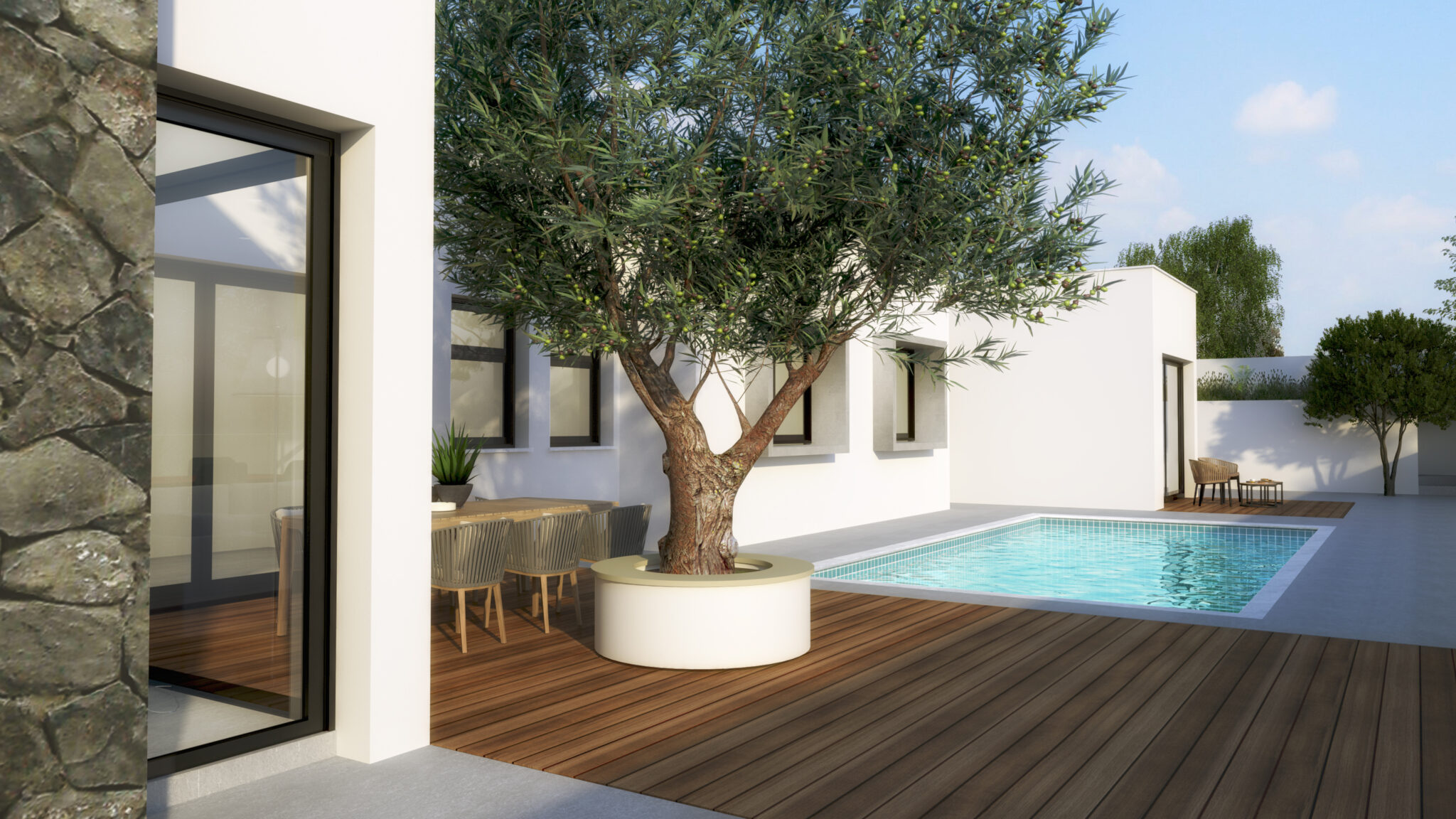 3D Visuals of Private house in Limassol, Germasogeia