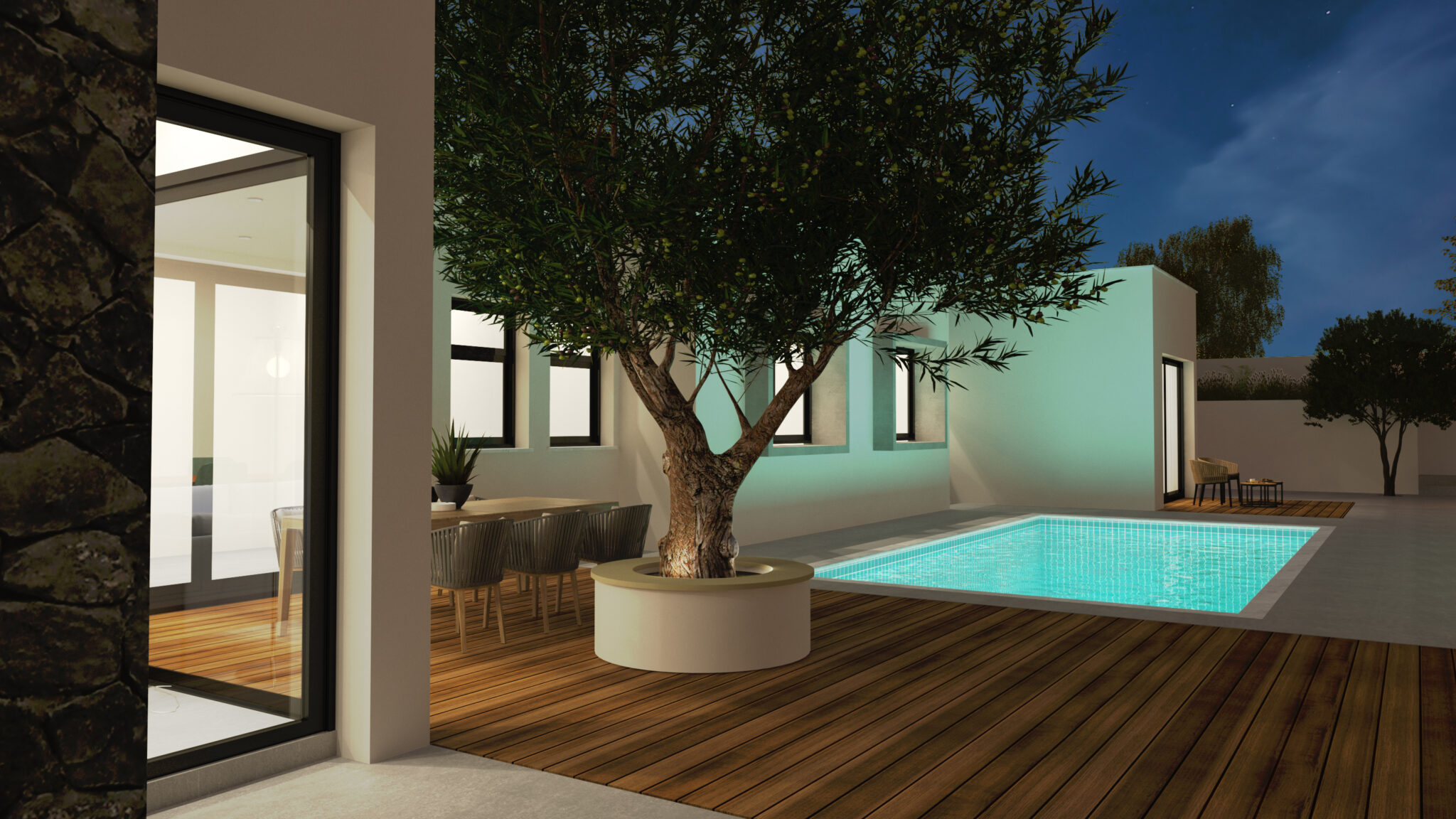 3D Visuals of Private house in Limassol, Germasogeia