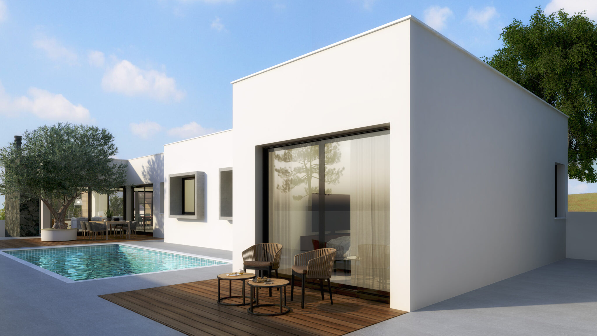 3D Visuals of Private house in Limassol, Germasogeia