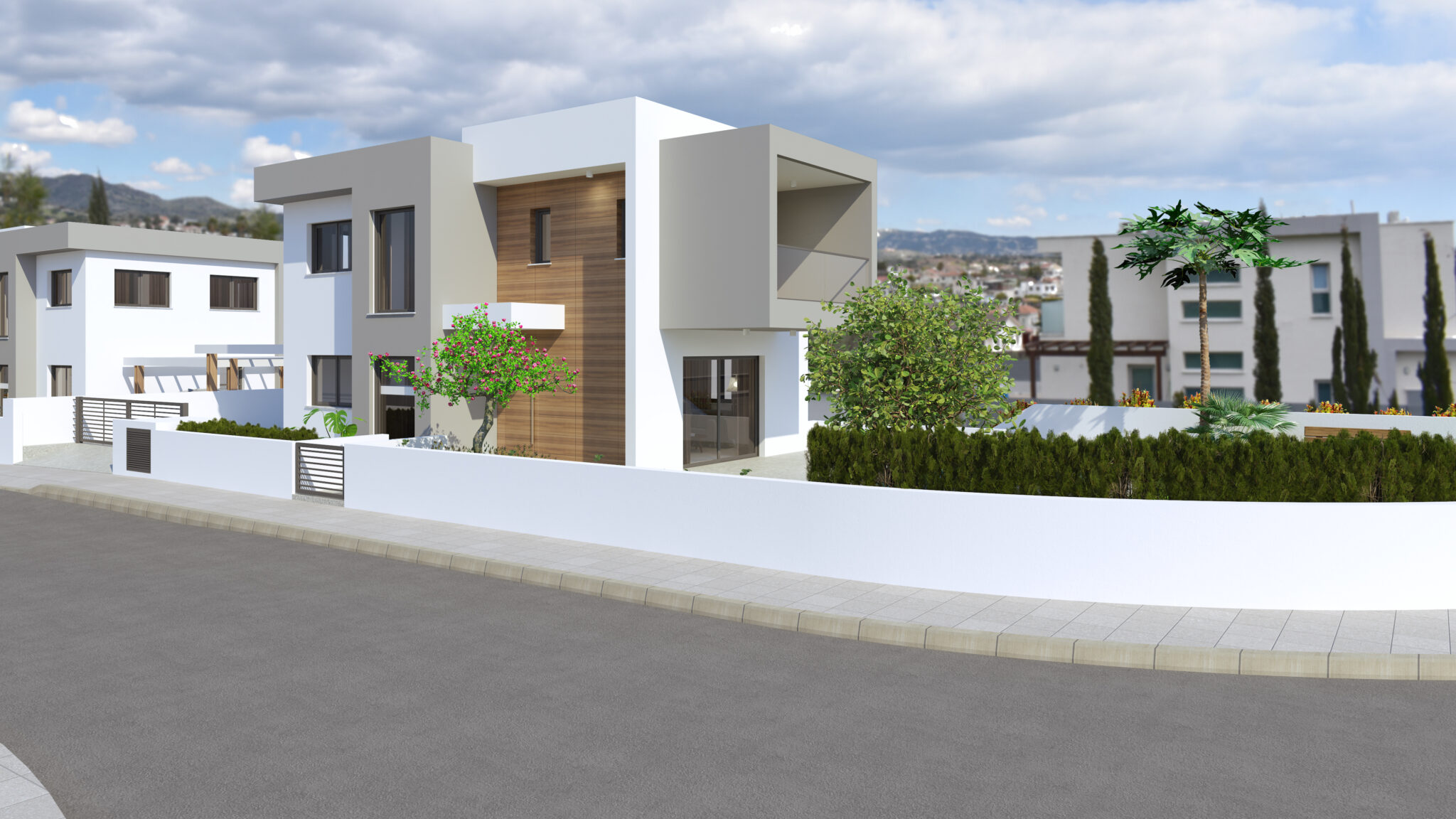 3D Visuals of Houses in Limassol