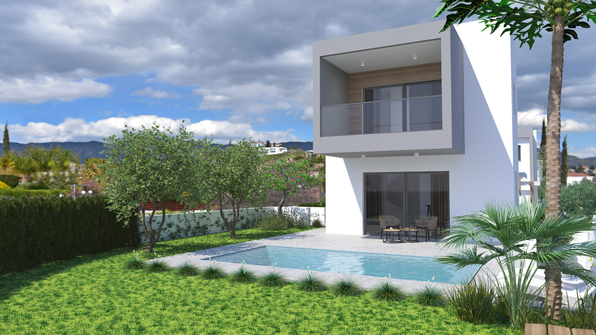 3D Visuals of Houses in Limassol