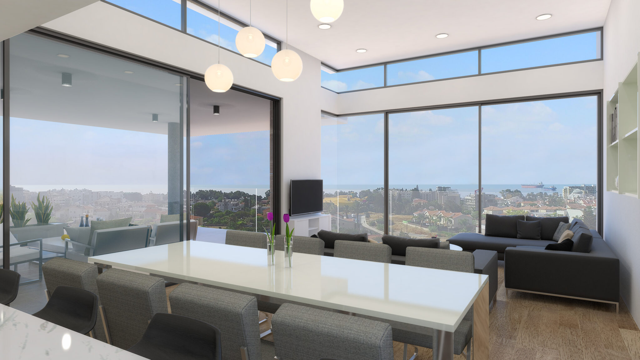 3D Visuals of Apartment in Limassol