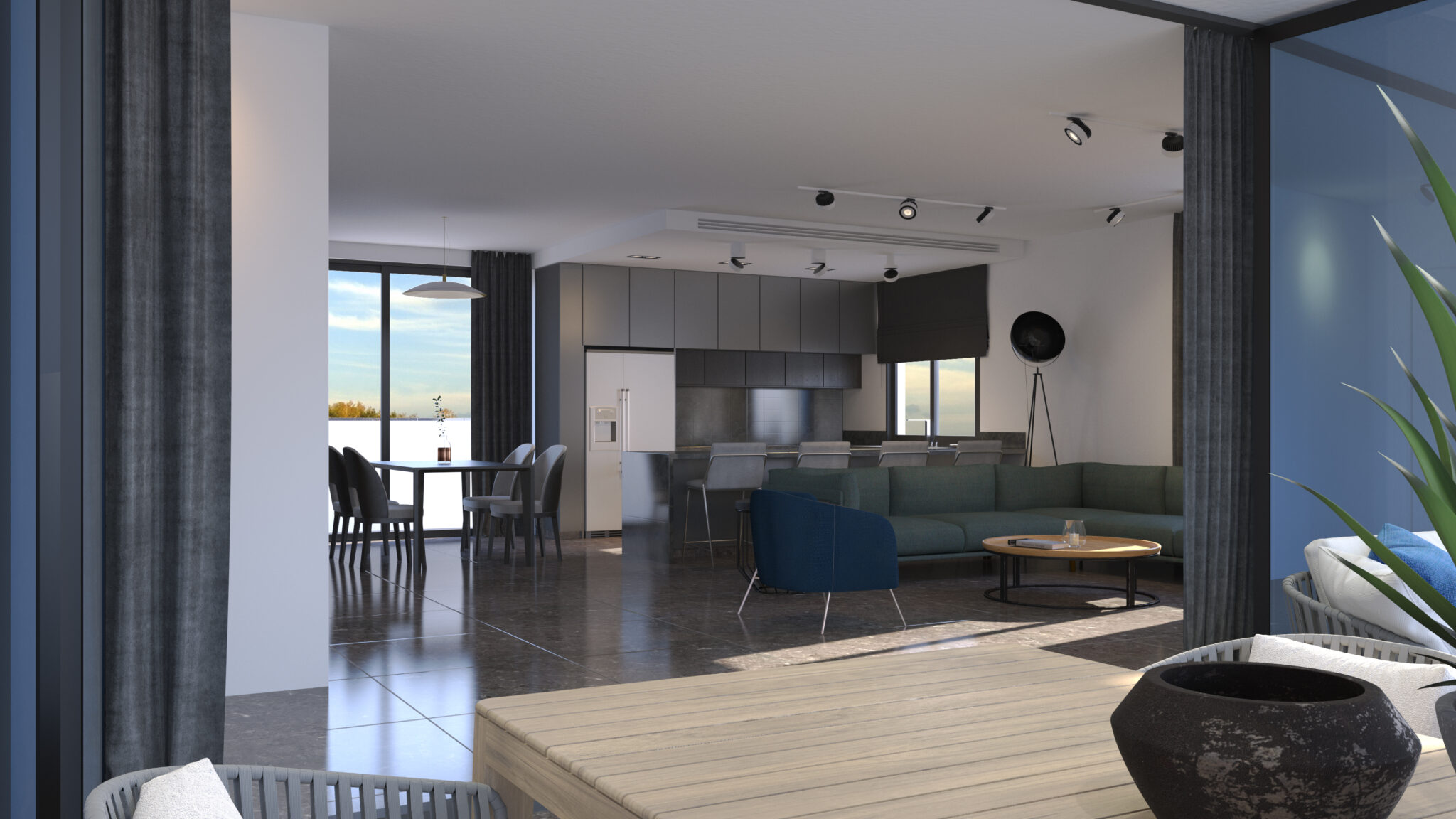 3D Visuals of Apartment in Nicosia