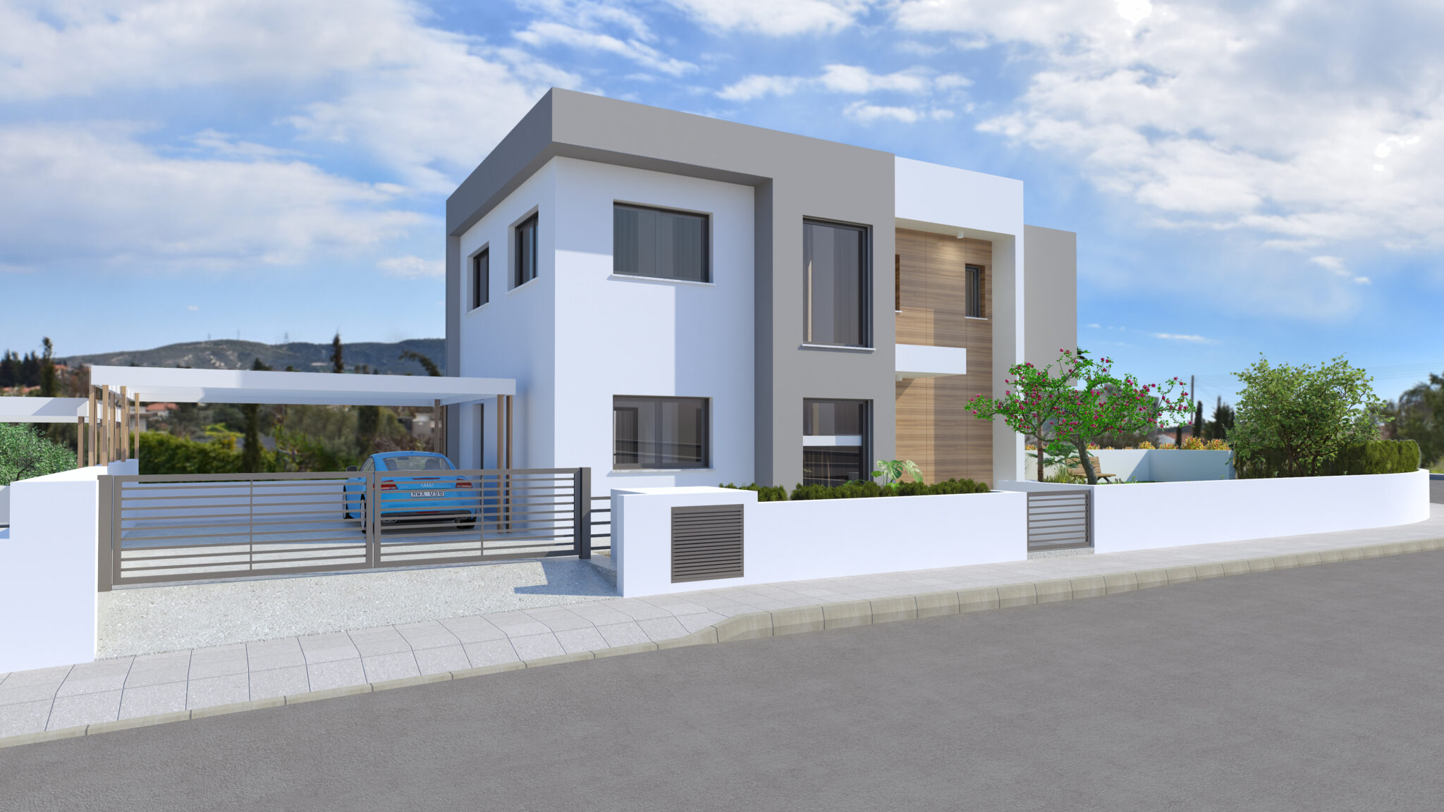 3D Visuals of Houses in Limassol