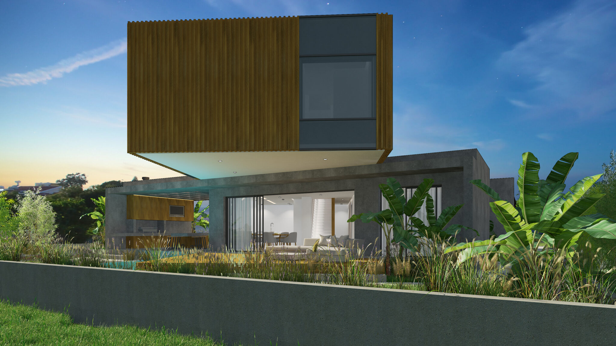 3D Visuals of 2in Houses in Limassol