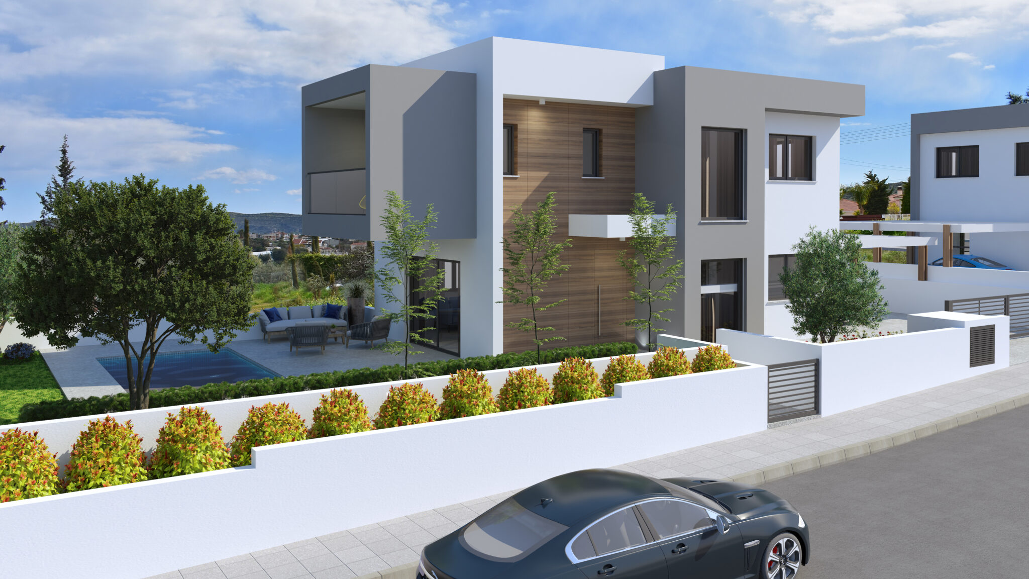 3D Visuals of Houses in Limassol