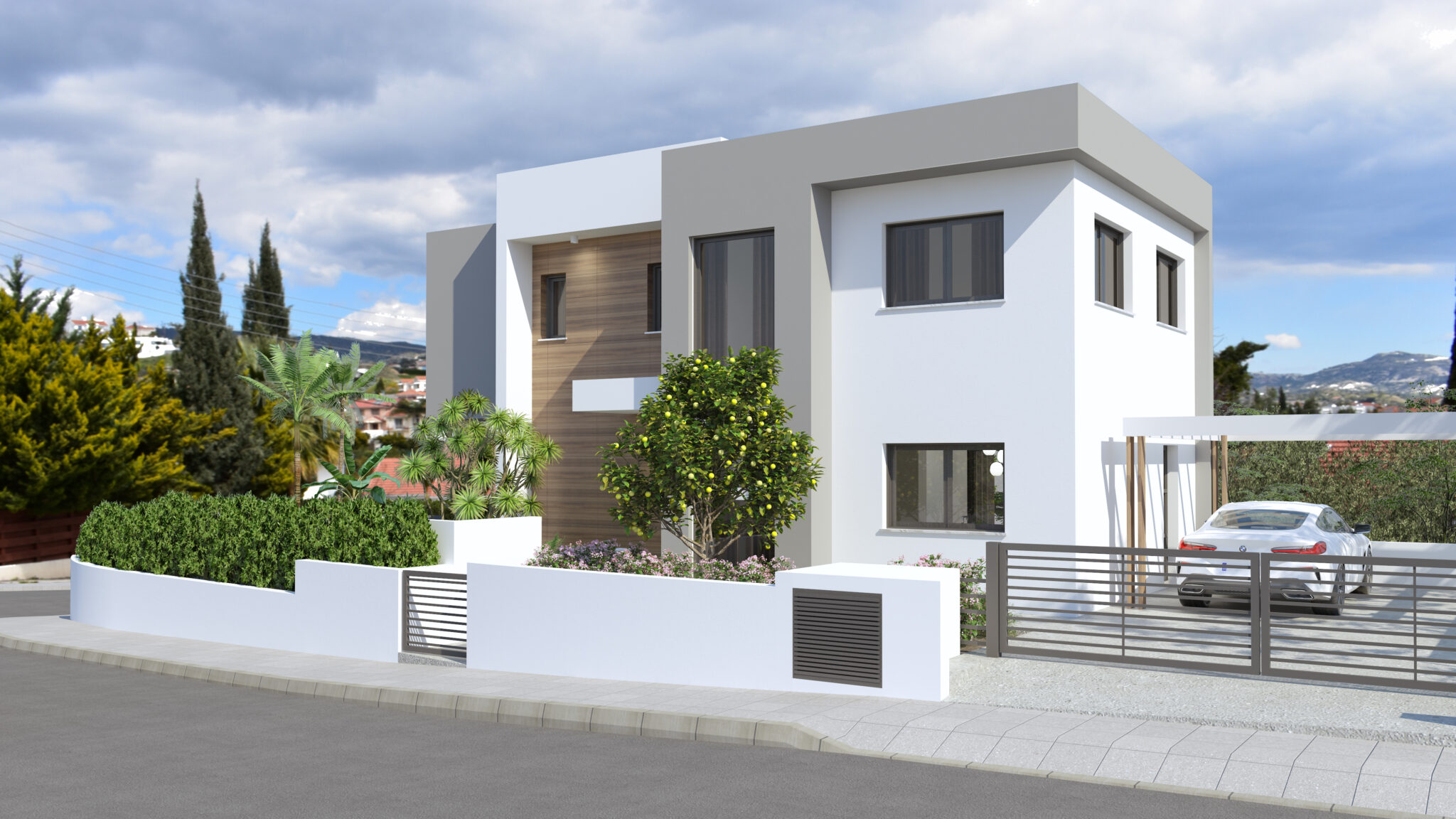 3D Visuals of Houses in Limassol