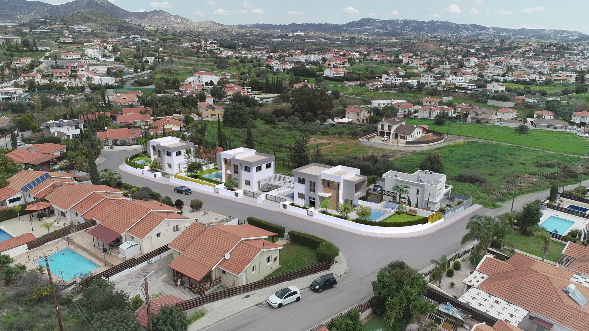 3D Visuals of Houses in Limassol